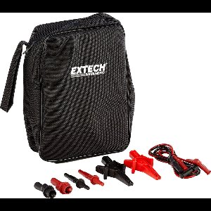 Extech TL808 kit - professionele testleadkit - 8 delig - meetsnoeren en adapters - CAT III 1000V