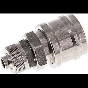 RVS DN 7.2 (Euro) Luchtkoppeling Snelkoppeling 8x10 mm Push-On - CLS7-N-S-8