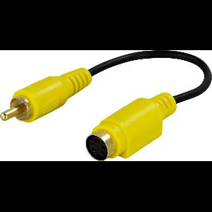 Kabeladapter - MD4 naar RCA plug - 0.2 m