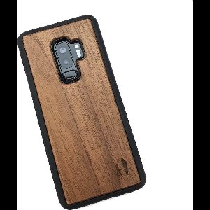 Hoentjen Creatie, Houten TPU case - Samsung Galaxy s9+ Notenhout