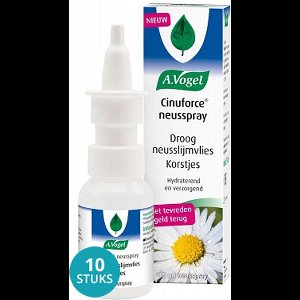 A.Vogel Cinuforce Neusspray Droog Neusslijmvlies Korstjes Voordeelverpakking