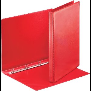 Esselte Essentials Panorama A4 Ringband - Rugbreedte van 30mm - Capaciteit van 140 Vel - Rood