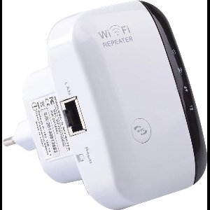 Wireless WiFi Versterker Stopcontact + Inclusief Internetkabel - GYMSTON