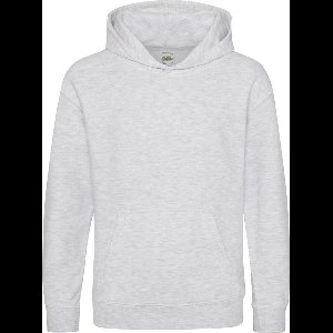 Just Hoods Kids Hoodie Ash (Heather) Maat 1/2 (XXS)