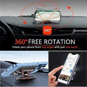 Magnetische Auto Telefoon Houder 360 Draaibare Mini Strip Vorm Standaard voor alle telefoonmodellen