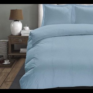 Hotel Home Collection - Dekbedovertrek - Aberdeen - 200x200/220 +2*60x70 cm - Paars