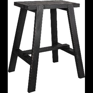 Clayre & Eef Plantentafeltje 50x39x58 cm Zwart Hout