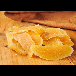 Toussaint Botanicals Premium Biologische Gedroogde Mango Stukjes 100% Natuurlijk 100 g - Tussendoortje - Decoratie - Cocktail ingredient - Taartversiering - Mango stukjes - Mango - Mango Pieces - Gratis Verzending!