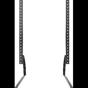 Universele TV voet voor schermen tot 65" | Verstelbare tv standaard, tv steun | VESA aansluiting | past op alle merken