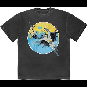 DC Comics Batman - Bat Leap Heren T-shirt - M - Zwart