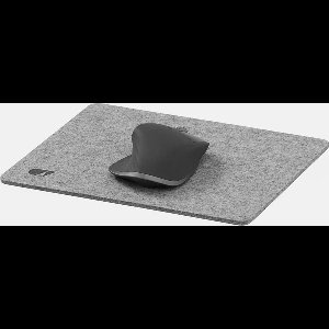 Oakywood Felt & Cork Mouse Pad Grey - 28 x 22 cm - Luxe Muismat van Wolvilt & Kurk