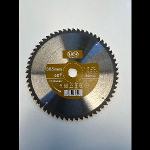 Suilen Zaagblad 305 mm x 60 Tanden Asgat 30mm voor o.a Aluminium