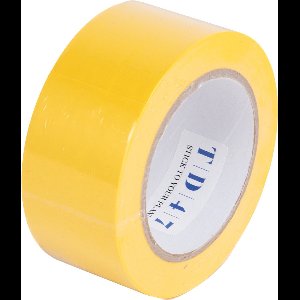 TD47 PVC Safety Markeringstape 50mm x 33m Geel