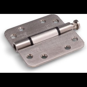 Wovar Glijlagerscharnier RVS 89 x 89 mm met ronde hoek | Per stuk
