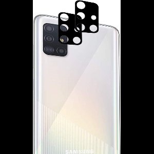 Camera Protector voor Samsung Galaxy A51 - 2 stuks van glas Transparante glazen