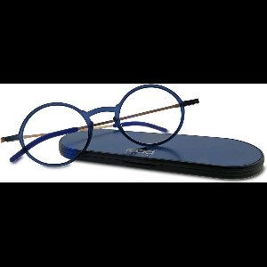 Read Eyewear CHAP33P Leesbril +1.50 - Petrol blue - Rond montuur - Incl. aluminium hardcase