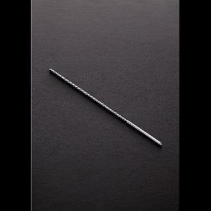 Shots - Steel DIPSTICK Ribbed - 0.2 x 9.4 / 4 x 240 mm silver