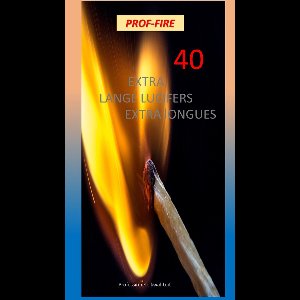 Prof-Fire - 2 Dozen!! XXL Lange Lucifers 40 stuks (80 Stuks) +/- 20 cm - Topper!! -