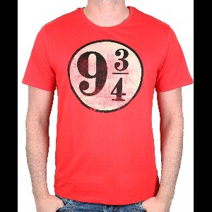 Harry Potter - Platform 9 3/4 Red T-Shirt S