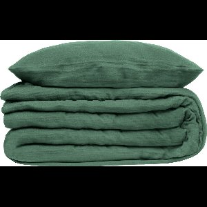 Atmosphera Dekbedovertrek set met 2 kussenslopen 240x220cm Groen