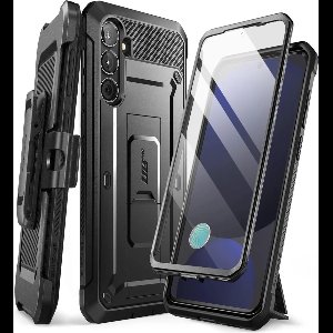 Supcase Geschikt voor Samsung Galaxy S24 FE 5G - Back Cover Hoesje - Zwart