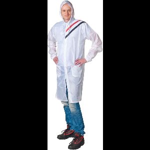 Nylon spuitjas met capuchon - Medium (M 52)