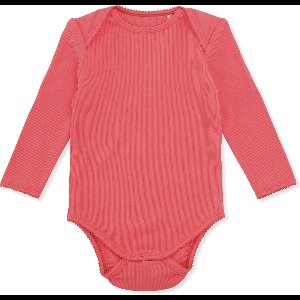 Konges Sløjd - Romper Siff - Jumpsuits en rompertjes - Strawberry Pink 2-4 mnd