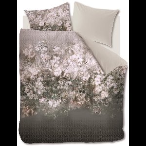 Kardol Patiencia dekbedovertrek - Lits-Jumeaux XL - 260x200/220 - Grijs