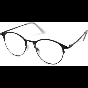 Leesbril Croon Janis-Shiny Black-+1.00