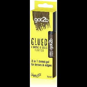 Got2b Glued 2-in-1 Brows & Edges Donkerbruin
