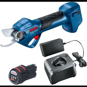 Bosch Pro Pruner Professionele accusnoeischaar 12 V + 1x oplaadbare accu 2.0 Ah + lader