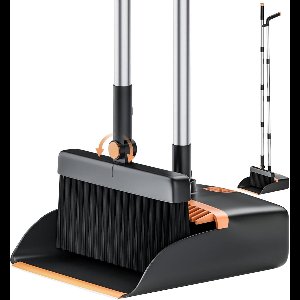 Dastium Home - Stoffer en Blik - Bezem Met Lange Steel - Stoffer en Blik met steel - Verstelbaar