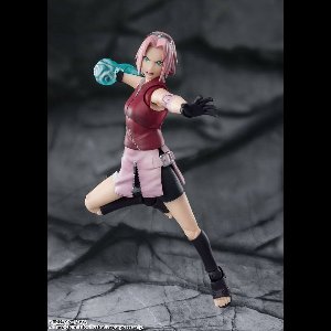 Bandai Tamashii Nations Naruto Shippuden S.H. Figuarts Action Figure Sakura Haruno -Inheritor of Tsunade's indominable will- 14 cm Action Figuur