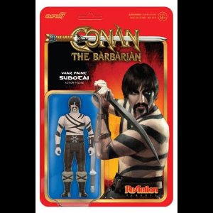 Super7 Conan The Barbarian ReAction Action Figure Wave 02 Subotai (War Paint) 10 cm Mini-Figuur