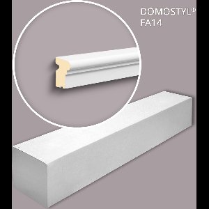 NMC FA14-box DOMOSTYL Noel Marquet 1 doos 7 stukken Raamrichel Gevel profiel tijdeloos klassieke stijl wit | 14 m