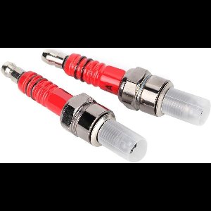 2 Pack Bougies met 3 Elektroden voor Scooter ATV Quads - Geschikt voor GY6 Ontsteking Systemen