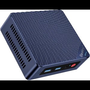 Beelink Mini S13 Pro Mini PC – Intel N150 (13e Gen, tot 3.6 GHz) – 16 GB DDR4 RAM – 512 GB NVMe SSD – Windows 11 Pro – Dual HDMI – WiFi 6 – Bluetooth 5.2 – 4K @ 60 Hz – Compacte Desktop PC (Donkerblauw)