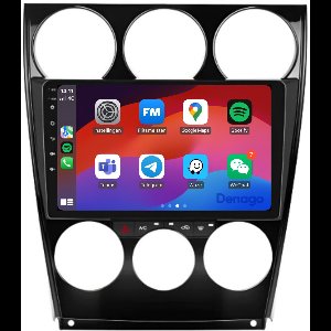 CarPlay autoradio geschikt voor Mazda 6 (2002 t/m 2007) | 9 inch | Android 13 | Draadloos Apple CarPlay & Android Auto | 2GB + 32GB | QuadCore processor | Denago DNG-A130 | 2025 model | 2002 2003 2004 2005 2006 2007 | Bluetooth & Wifi