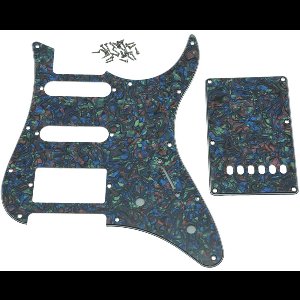 Guitar HSS Pickguard and Tremolo Cover Fits Yamaha PACIFICA Guitar Abalone Pearl