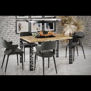 Productnaam (nieuw exótisch): Serenava Uit­schuif­bare Eettafel