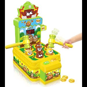 Azomor® Interactief Elektronisch Klopspel voor Kinderen met Hamers en Geluidseffecten