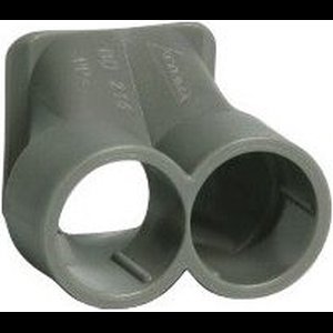 Attema spruit dubbel tbv Klemvastdoos 19mm