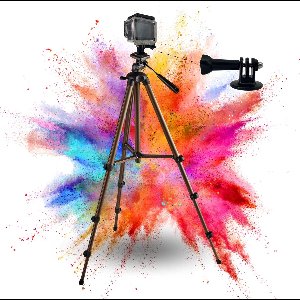 TronicXL 134cm Statief 3-delig geschikt voor DJI, Osmo, GoPro, Hero, Hero+, 3, 4, 5, 6, 7, 8, 9, 10, 11, 12, 13, Session - Action Cam Tripod – Camerastatief inclusief adapter houder en Tas - Tripod21