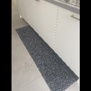 JYG Vloerkleed - multifunctionele loper STRIPE 66x850cm - Grijs