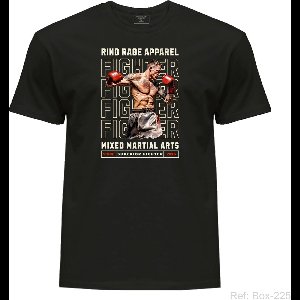 Boxing T-shirt 100% cotton Boxing Kickboxing Gym Training Muy Thai Martial Art T-shirt boxing is my passion Ring Rage Apparel t-shirt