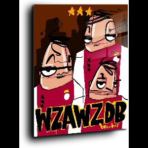 WZAWZDB Ajacieden - Meerdere kleuren - Plexiglas 30 x 40 cm