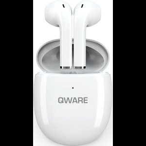 Qware Sound - Draadloze Oordopjes – Oordopjes Draadloos - Wireless Earbuds - In-Ear - Bluetooth Oortjes - Wireless EarPods - Wit