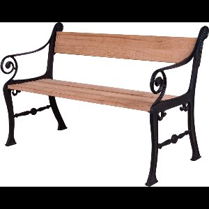 MaximaVida gietijzeren tuinbank onderstel Prinsengracht zwart