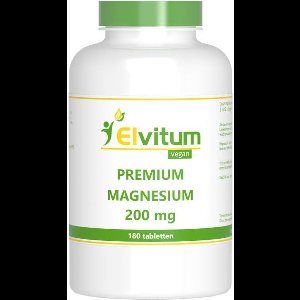 Elvitum Premium magnesium 200mg 180 Tabletten