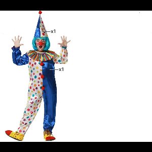 Kostuums voor Kinderen Clown - 5-6 Jaar